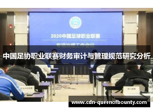 中国足协职业联赛财务审计与管理规范研究分析