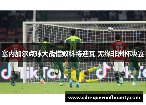 塞内加尔点球大战惜败科特迪瓦 无缘非洲杯决赛